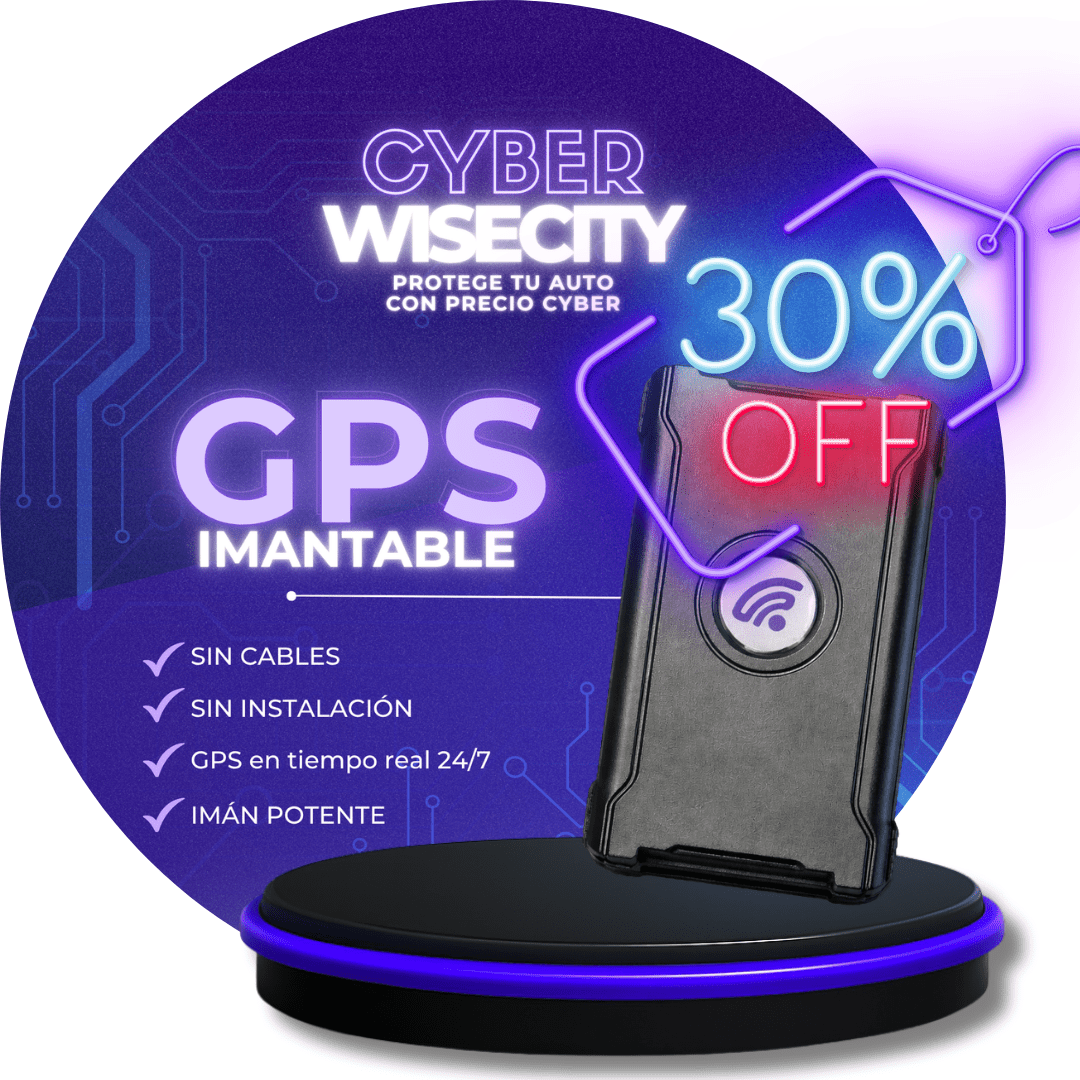 GPS WiseCity Inalámbrico | Plan Anual con 30% OFF Cyber | ÚLTIMOS DÍAS!!! - WiseCity Chile